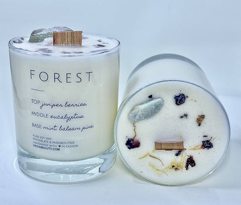 Forest Crystal Candle