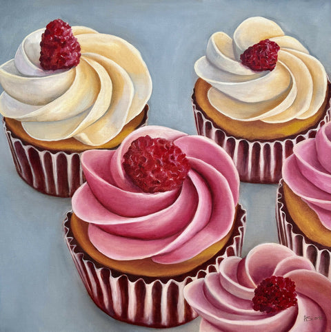 You Had Me At Frosting - Original Oil Painting