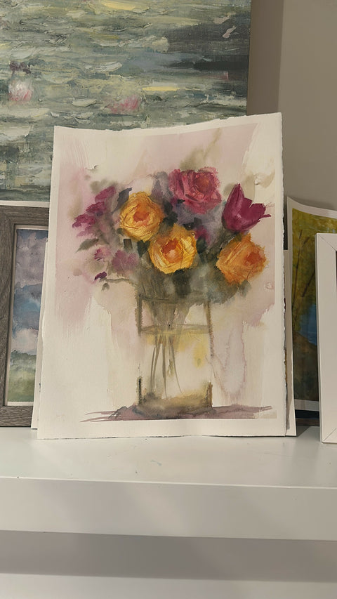 Original water colour paintings