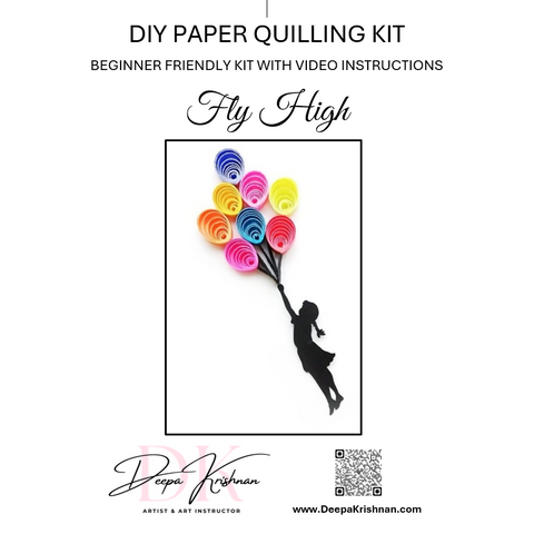 DIY Paper Quilling Kit - Fly High