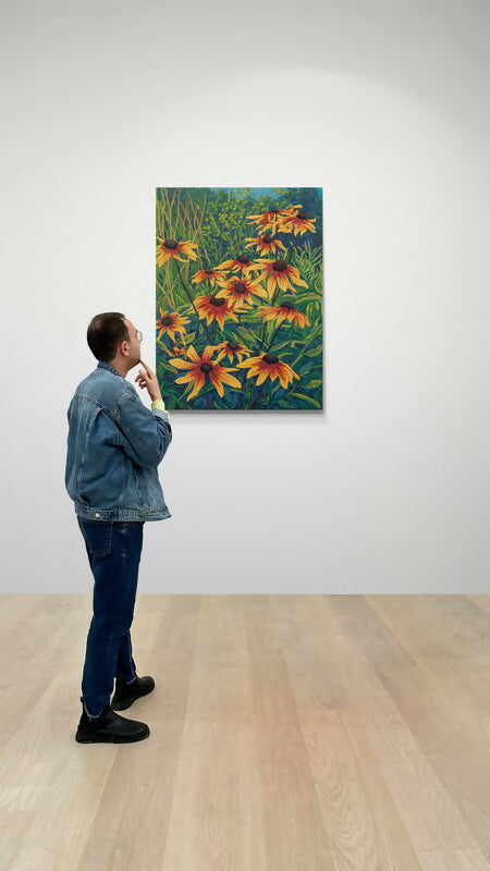 Summer Sunflowers - Original Artwork