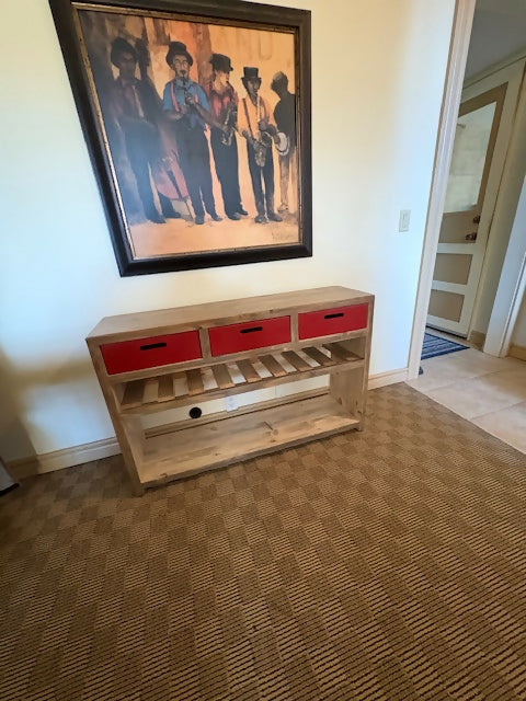 Console/Sofa/Wine Rack Table - LOCAL PICKUP ONLY