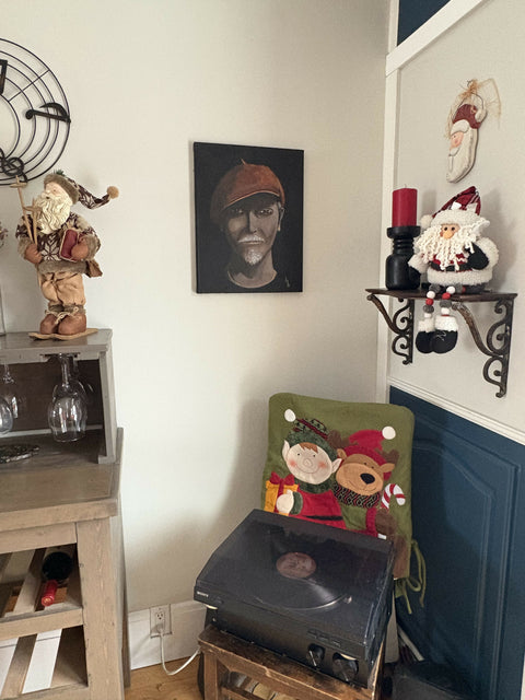 "Max" - Acrylics on canvas 14x18 - Original Artwork-Free Shipping*