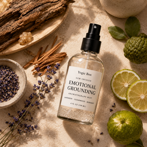 Gem-Infused Aromatherapy Mist (4 fl oz, 118 ml) Clear Quartz Infusion