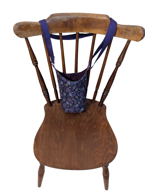 Purple Water Bottle Tote