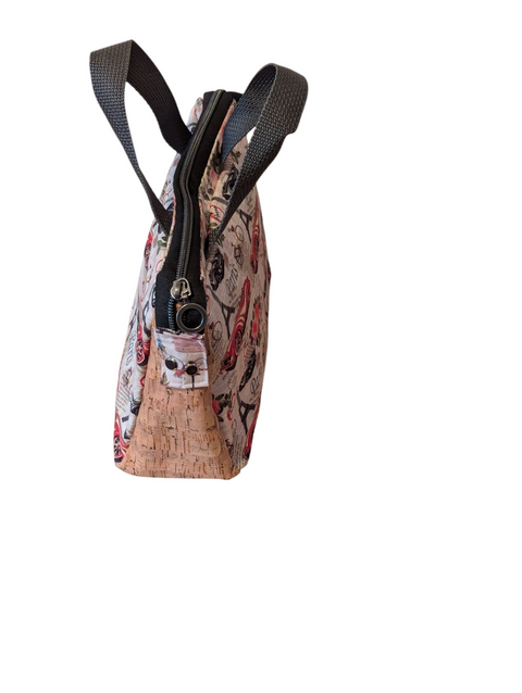 Medium Travel Cosmetic Bag Side