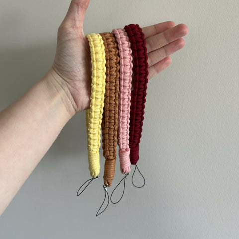 Macrame Phone Wristlet