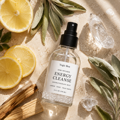 Gem-Infused Aromatherapy Mist (4 fl oz, 118 ml) Clear Quartz Infusion