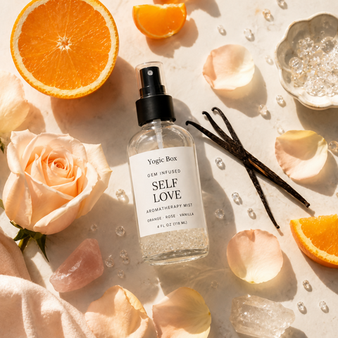 Gem-Infused Aromatherapy Mist (4 fl oz, 118 ml) Clear Quartz Infusion