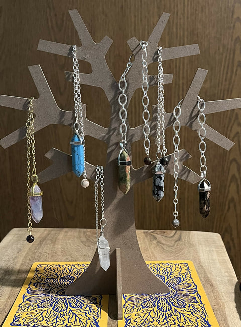 “Harmonious Resonance” Unakite Divination/Dowsing Pendulum