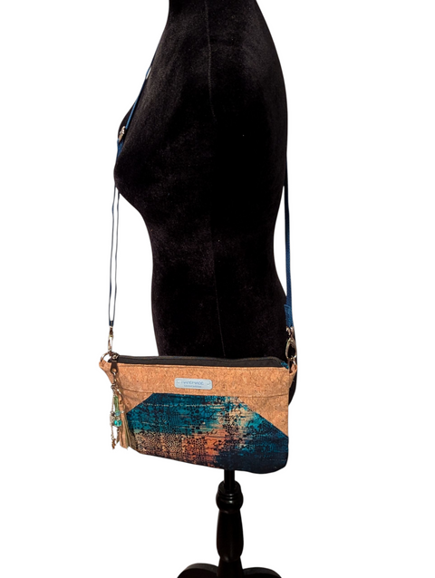 Fractured Beachcomber Crossbody Bag