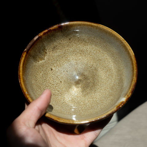 Beautiful Brown Bowl, gift, functional, unique hand made hand craft