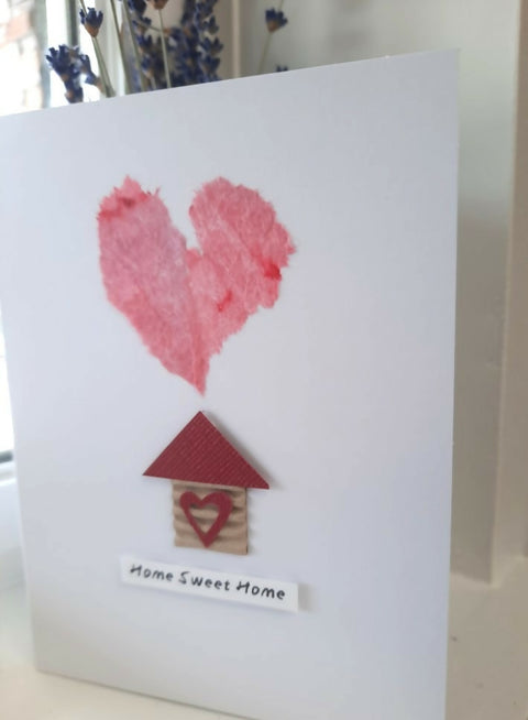 Handmade "Home Sweet Home" Card