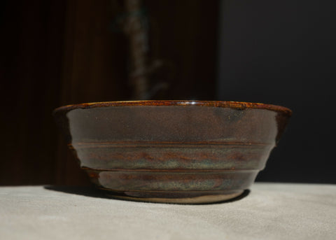 Beautiful Brown Bowl, gift, functional, unique hand made hand craft