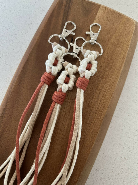 Flower Keychain Bag Charm