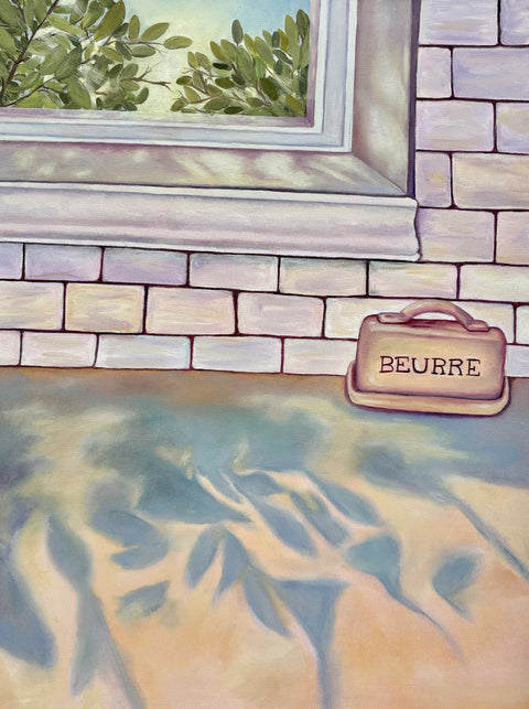 Where Morning Settles - Original Oil Painting