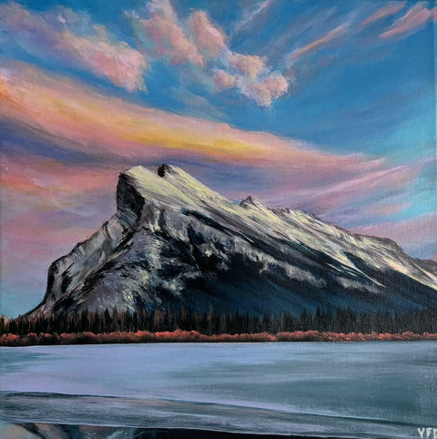 Rundle at Sunset