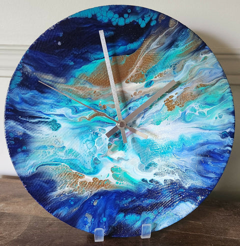 12" Decorative Handcrafted Wall Clock