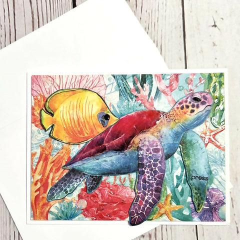 Under The Sea Note Card