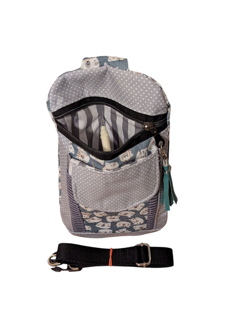 Happy Cat Sling Crossbody Bag