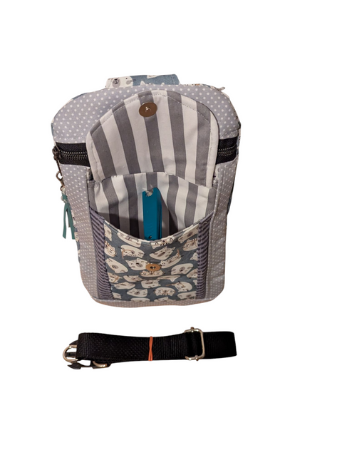 Happy Cat Sling Crossbody Bag