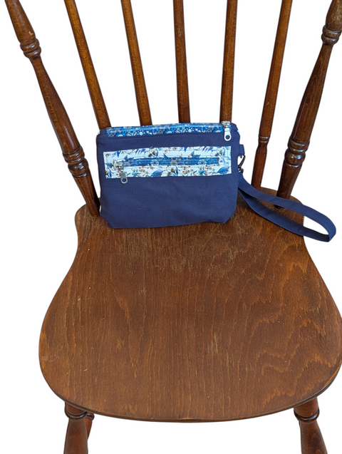 Floral Alice Wristlet