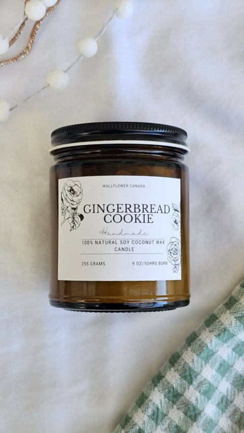 Gingerbread Cookie All Natural Candle