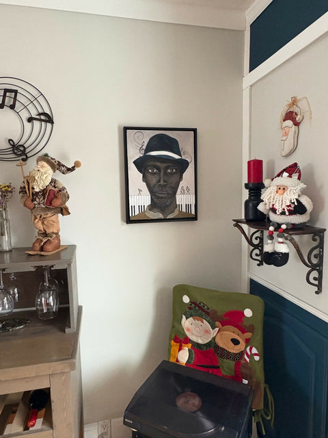 "Henday" - Acrylics on canvas 14x18 - Original Artwork-Free Shipping*