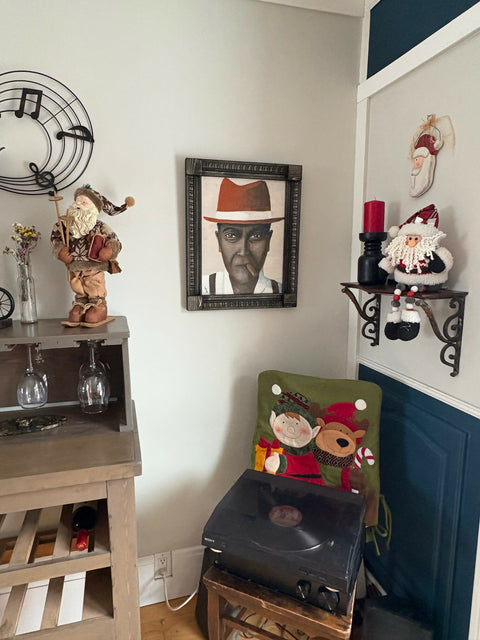 "Jag" - Acrylics on wood 18x22 - Original Artwork - Free Shipping*