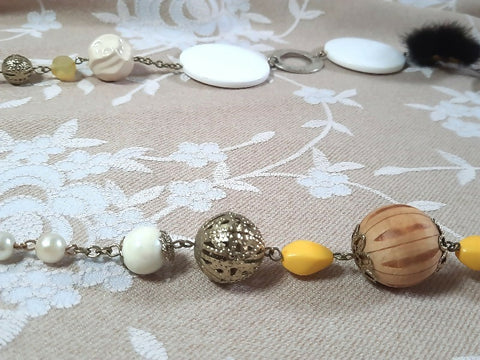 Playful, Bold, Statement necklace