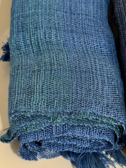 Soft and light cotton scarf or shawl