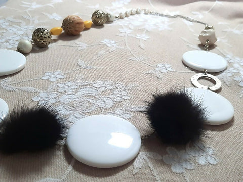 Playful, Bold, Statement necklace