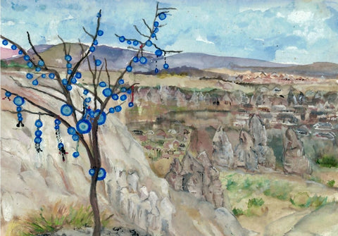 Enchanting Evil Eye Tree | Cappadocia