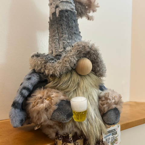 Handmade Beer Gnome | Made to Order Collectible | Unique Gift for Beer Lovers | AntoCHIQUE Creations Calgary