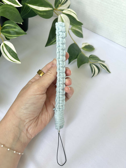 Macrame Phone Wristlet