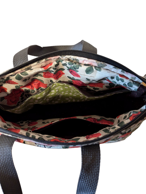 Large Travel Cosmetic Bag Interior