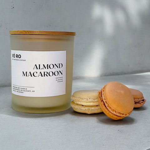 Almond Macaroon Scented Candle