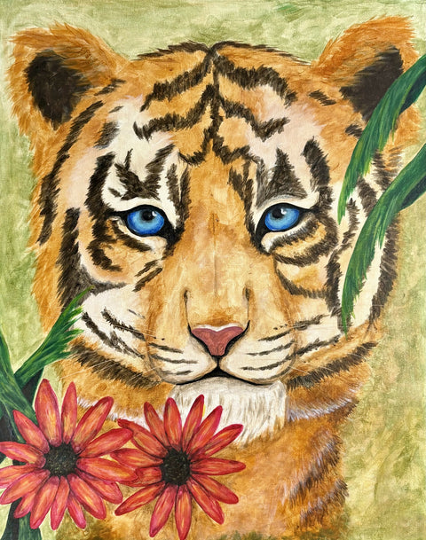 Wild Grace - Original Acrylic Painting