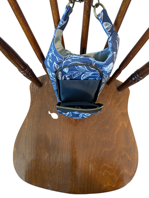 Blue Floral H20 2Go Water Bottle Bag