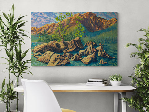 Pyramid Lake - Original Artwork