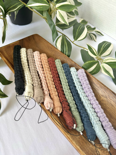 Macrame Phone Wristlet