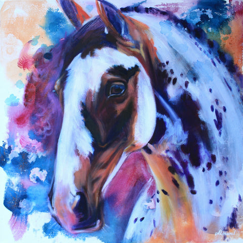 "I See You" oil painting