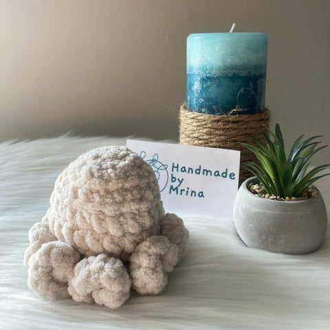 Crochet Octopus Plush | Chunky Amigurumi | Octopus Plushie | Cute Gift | Anxiety Pet | Super Soft Decor