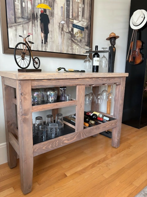 Console - Sofa - Wine Rack Table - LOCAL PICK UP ONLY