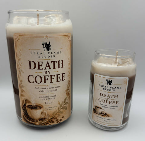 Death By Coffee | Coconut-Soy Gel BEST SELLER