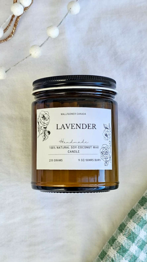 All Natural Candle Set of 4