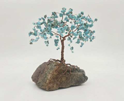 I am a Source of Serenity - Turquoise Tree