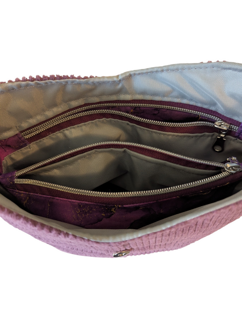 Plum Magic Middle Bucket Bag