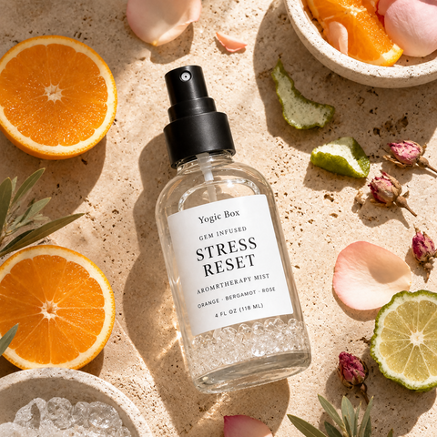 Gem-Infused Aromatherapy Mist (4 fl oz, 118 ml) Clear Quartz Infusion