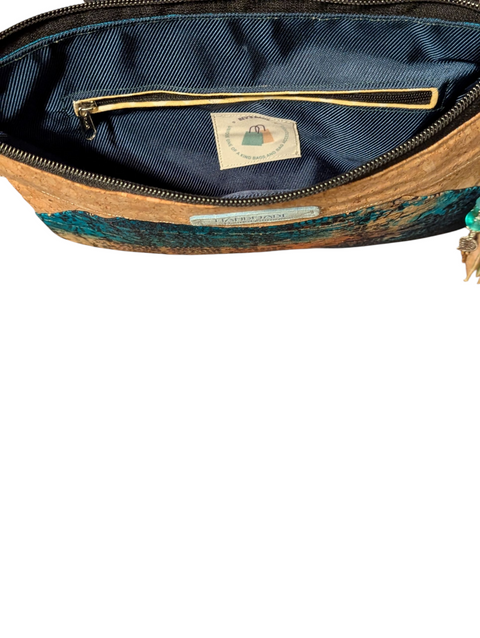 Fractured Beachcomber Crossbody Bag